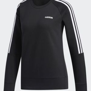 Adidas 3 Stripe Crewneck Sweatshirt